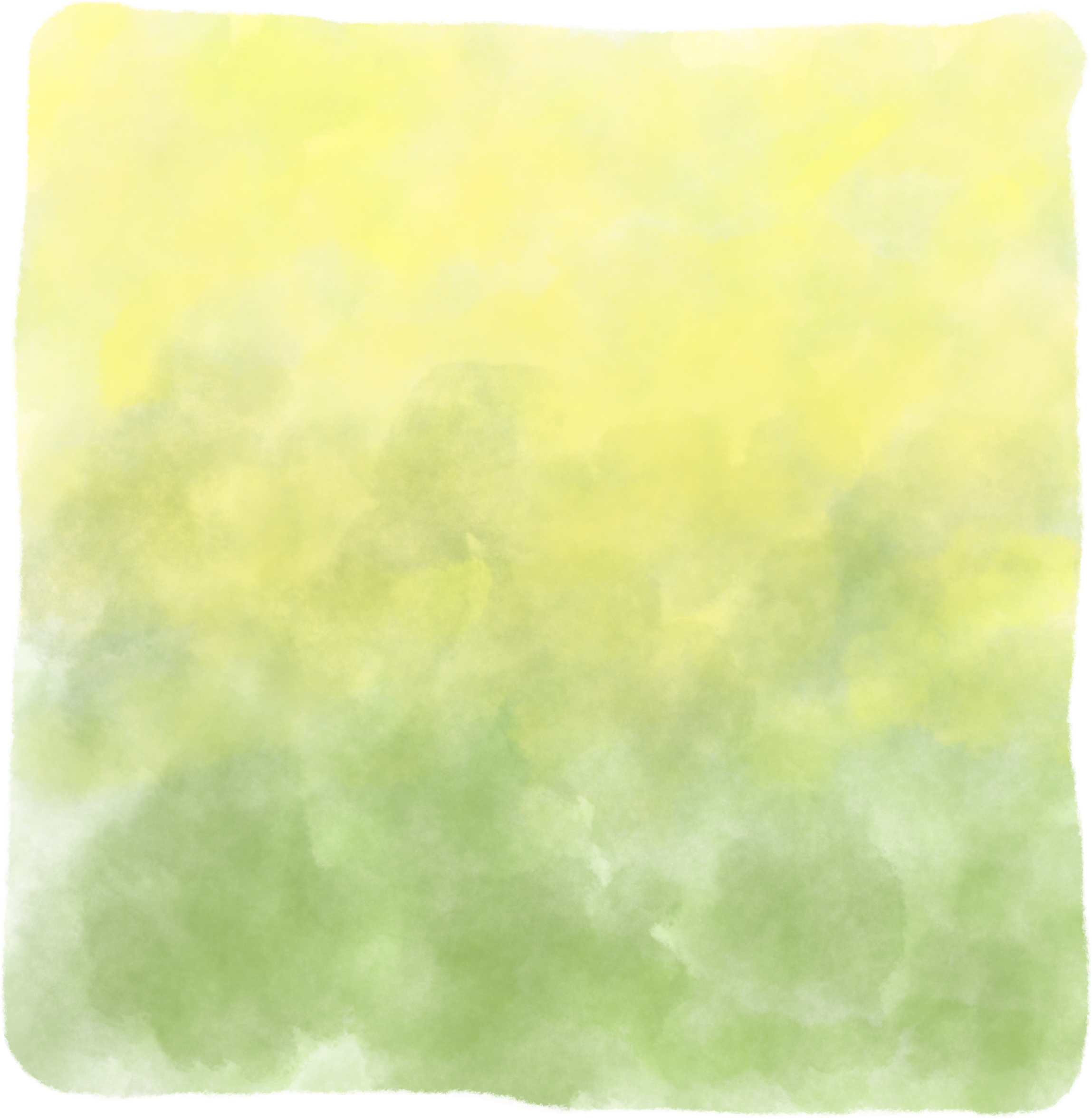 Yellow and green watercolor texture background.