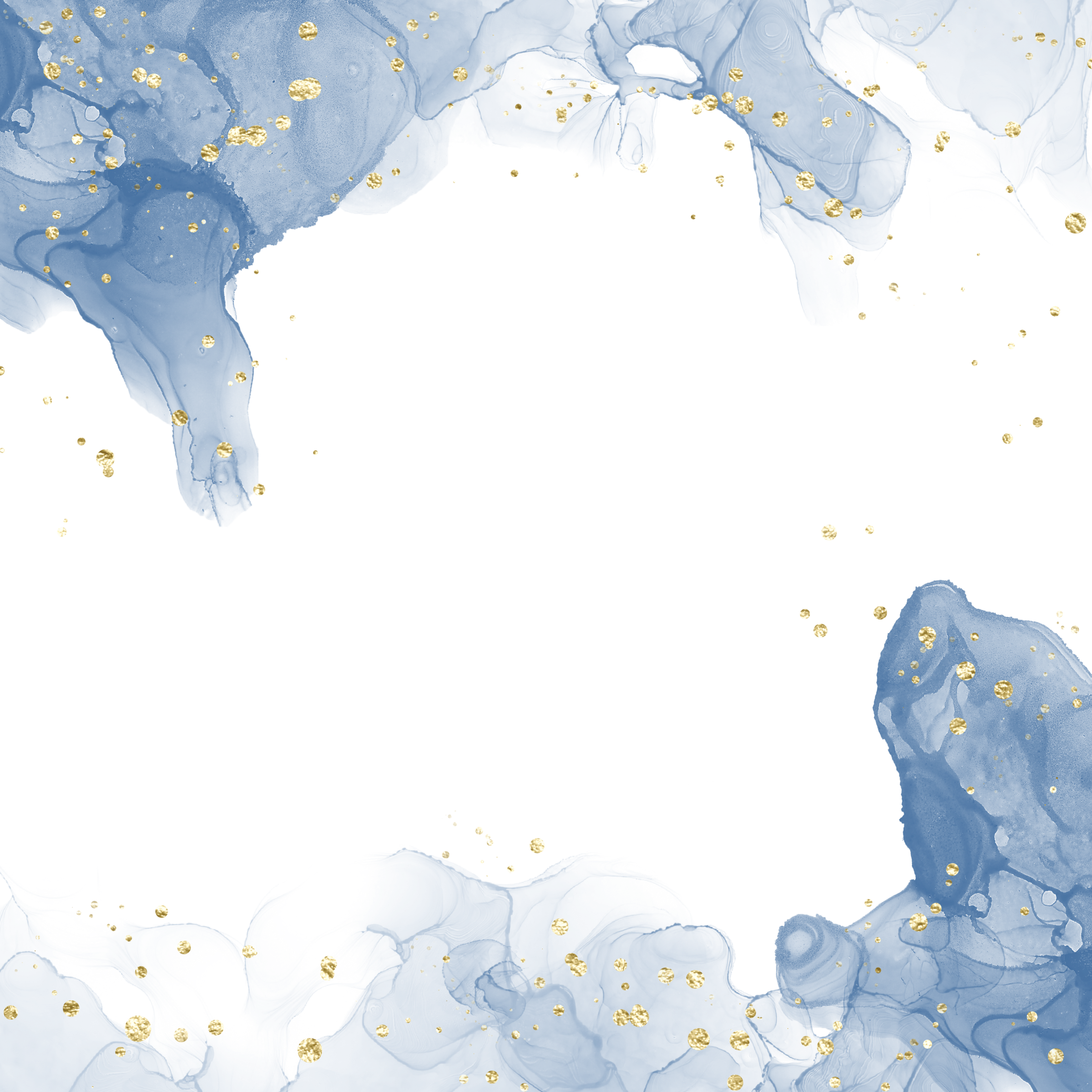 Watercolor Marble Frame
